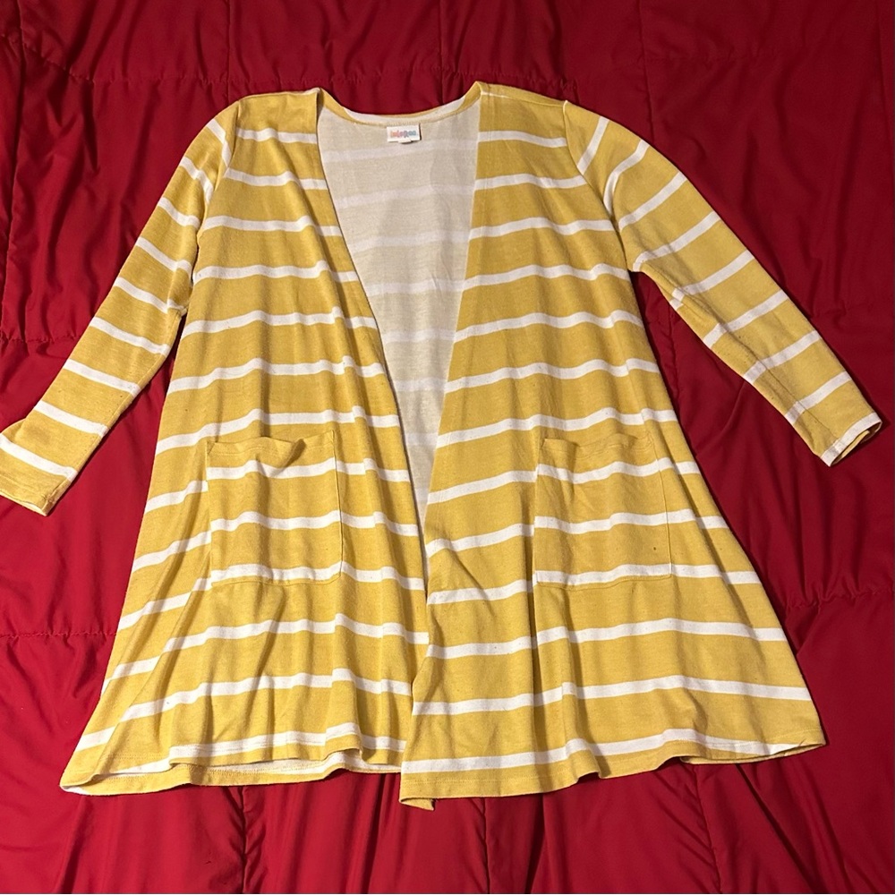 Lularoe Caroline Cardigan size Large